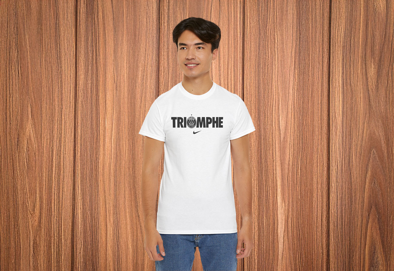 Dembele Triomphe PSG Nike UCL Champions T-Shirt