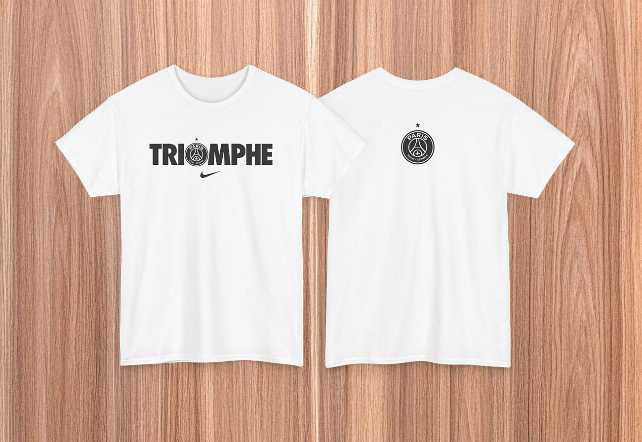 Dembele Triomphe PSG Nike UCL Champions T-Shirt