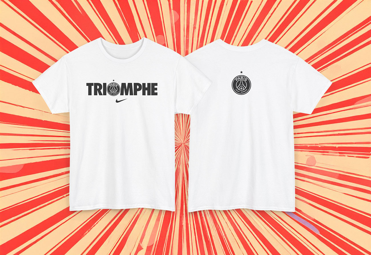 Dembele Triomphe PSG Nike UCL Winners Shirt