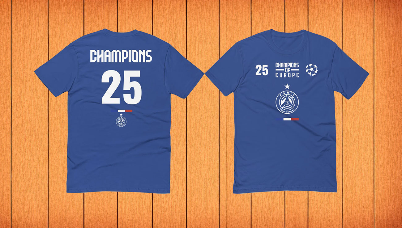 PSG Champions League Unisex Shirt
