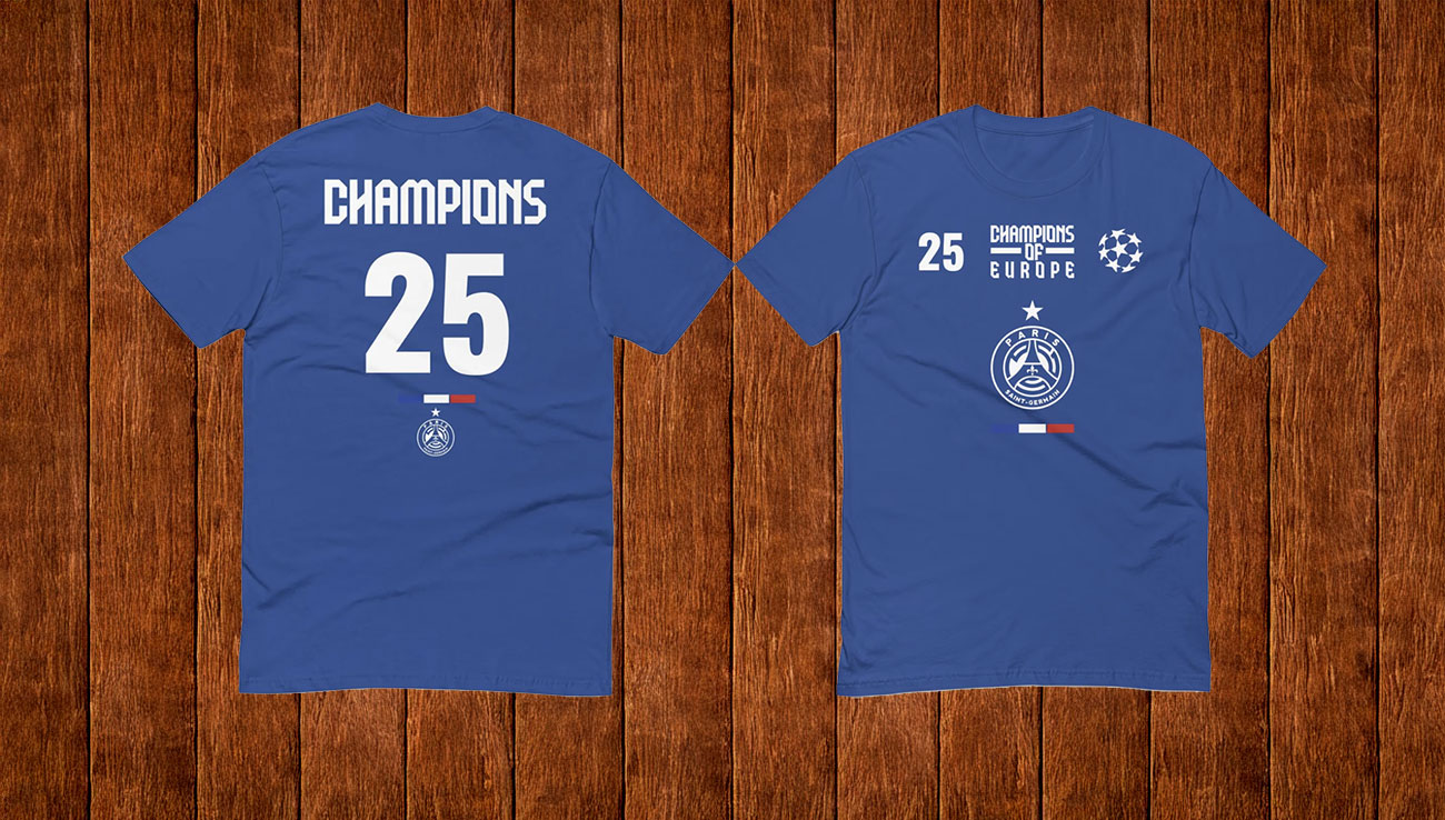 PSG Champions League Unisex Shirt