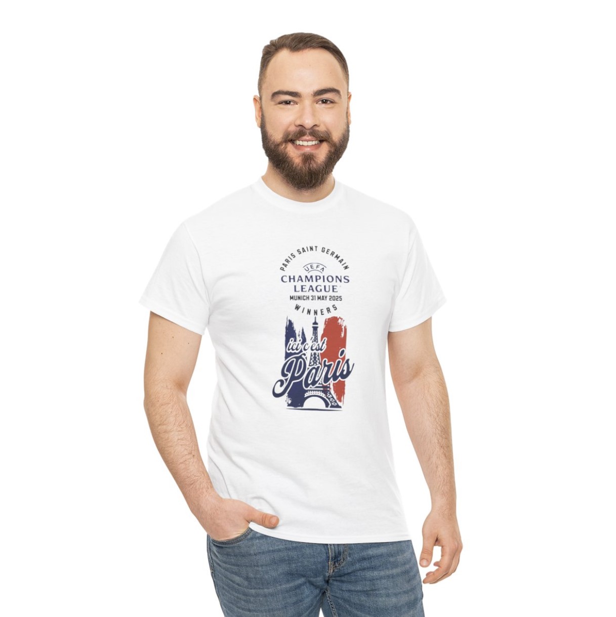 PSG Champions League Victory Shirt