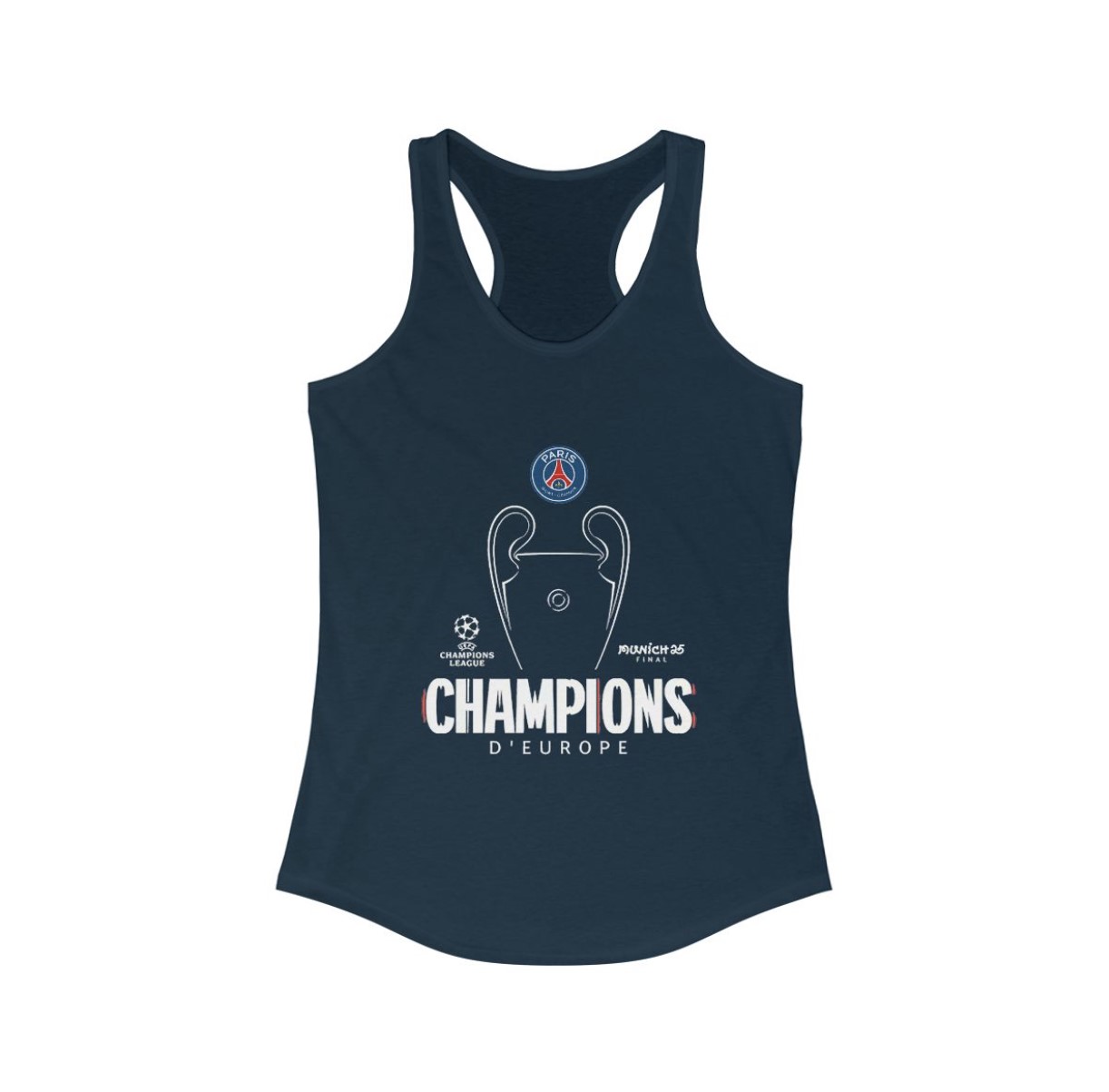 PSG UCL Champions Racerback Tank