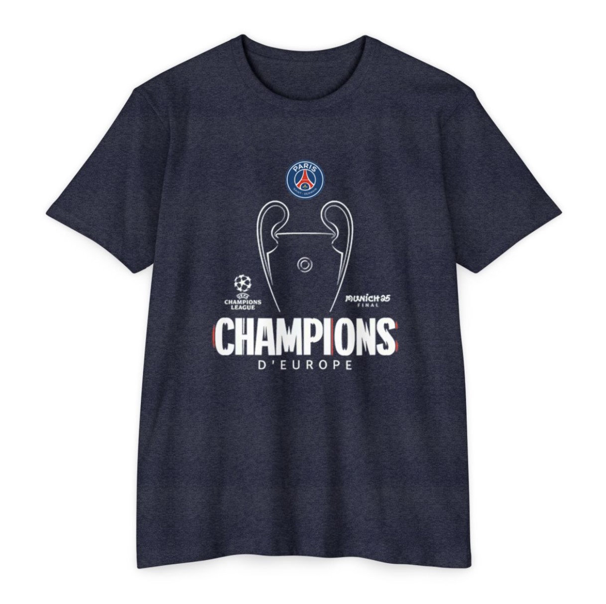 PSG UCL Champions T-Shirt Womens