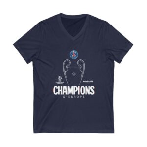 PSG UCL Champions V-neck Shirt