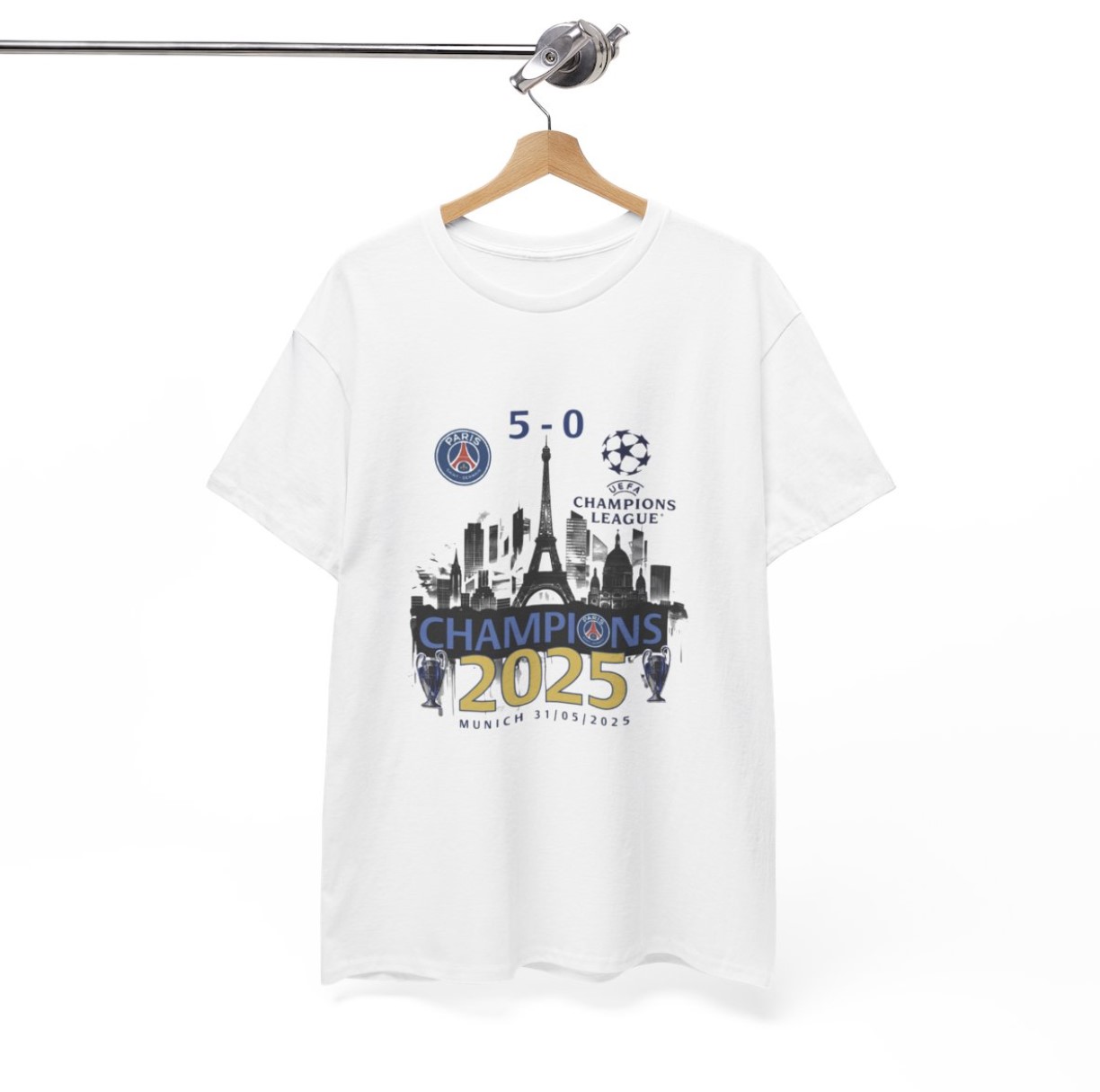 Paris St Germain PSG Champions League Winner Shirt