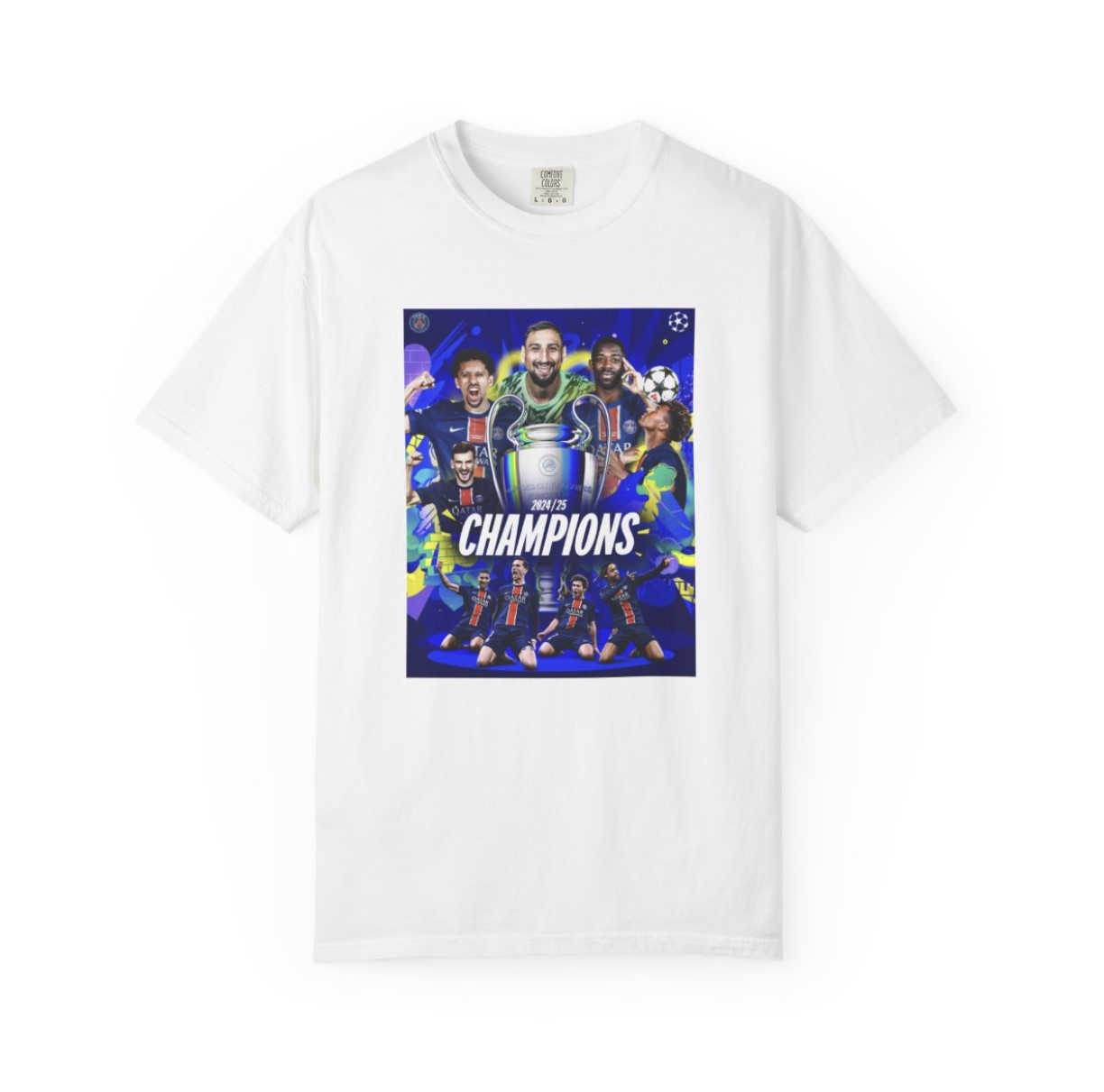 Team PSG UCL Champions 2025 Shirt