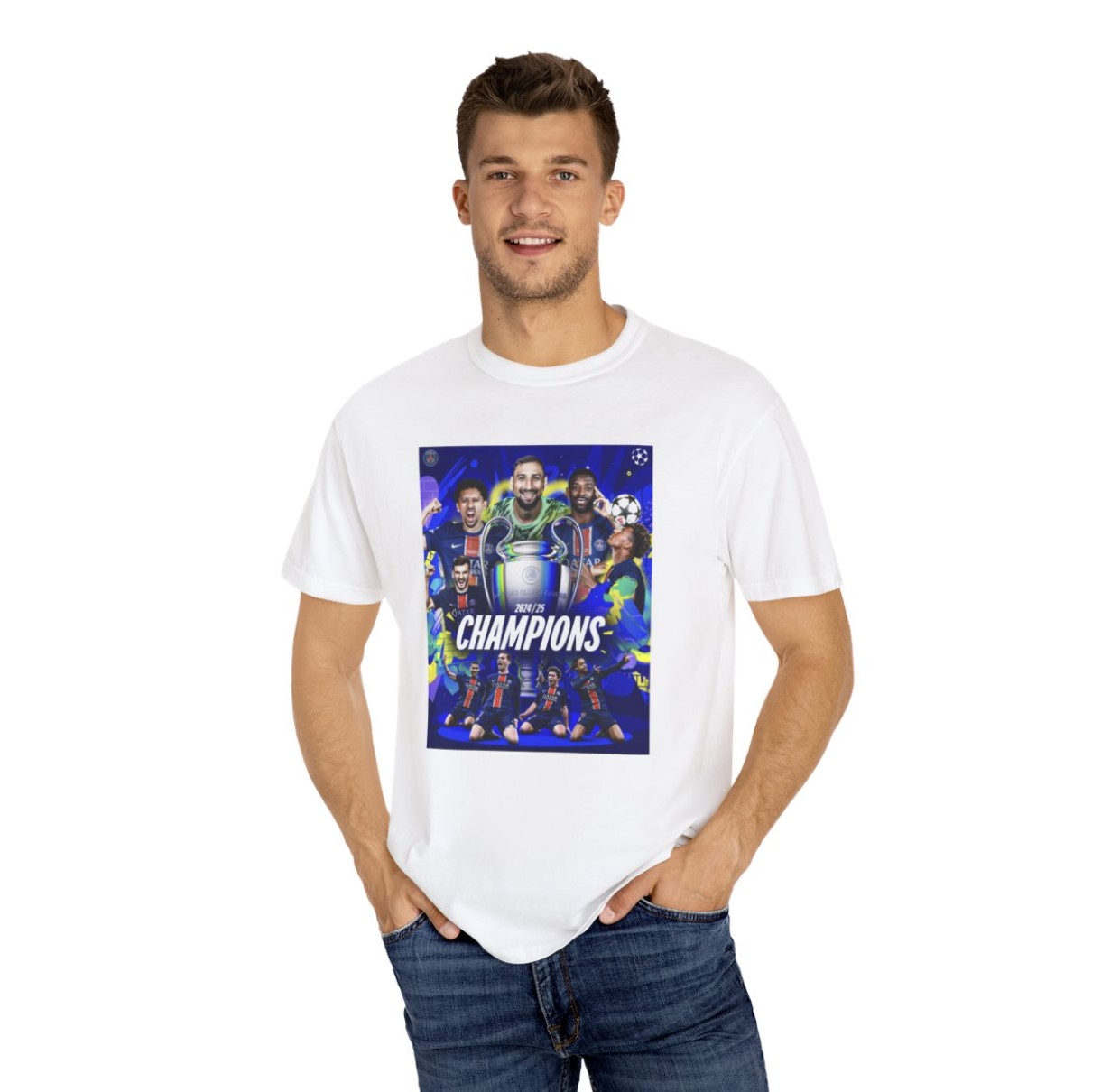 Team PSG UCL Champions 2025 Shirt