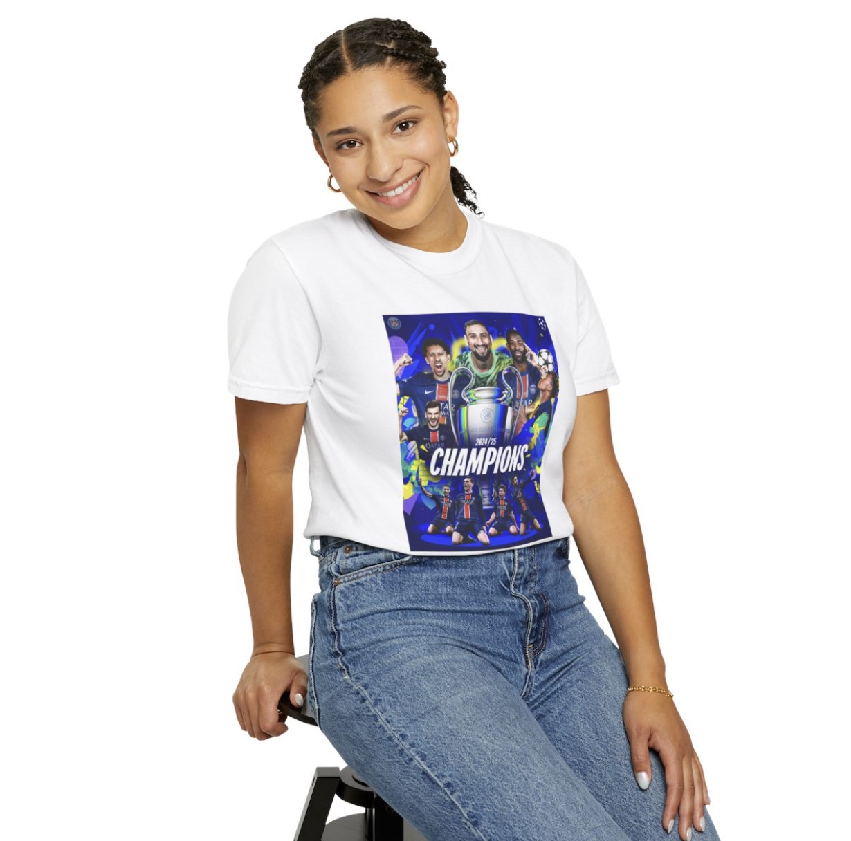 Team PSG UCL Champions 2025 Shirt