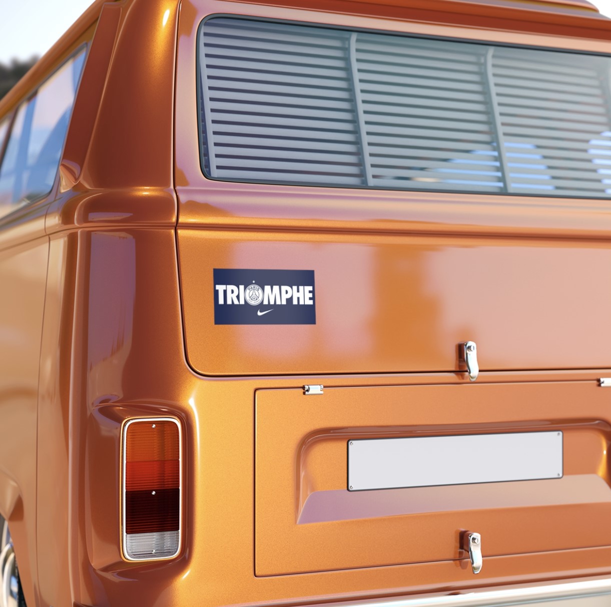 Triomphe PSG Nike UCL Champions Bumper Stickers