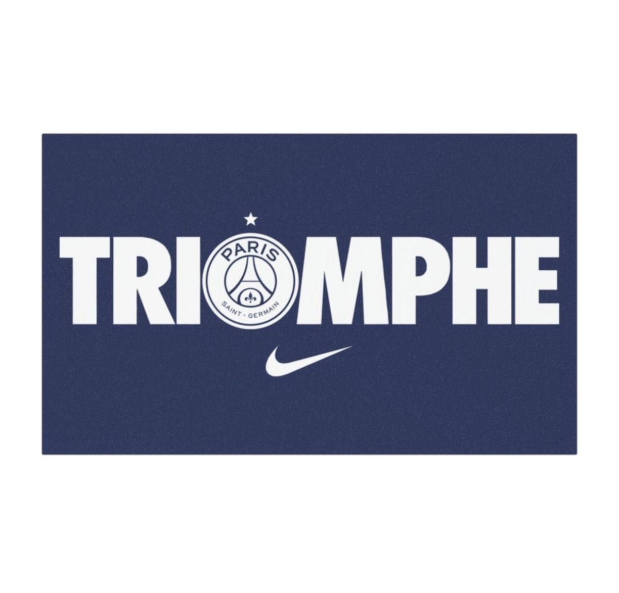 Triomphe PSG Nike UCL Champions Car Magnet