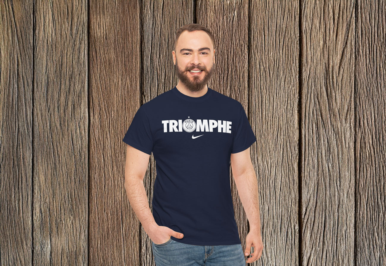 Triomphe PSG Nike UCL Champions T-Shirt
